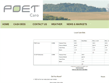 Tablet Screenshot of poetbiorefining-caro.aghost.net