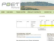 Tablet Screenshot of poetbiorefining-portland.aghost.net