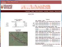 Tablet Screenshot of idahowheat.aghost.net