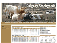 Tablet Screenshot of calgarystockyards.aghost.net